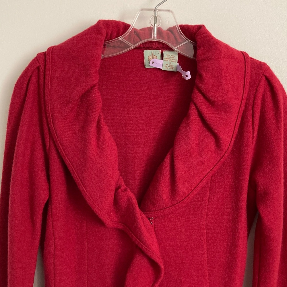 HWR Anthropologie wool jacket or cardigan - Picture 2 of 7